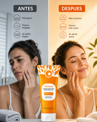 ORANGE - Gel exfoliante facial hidratante (100g)
