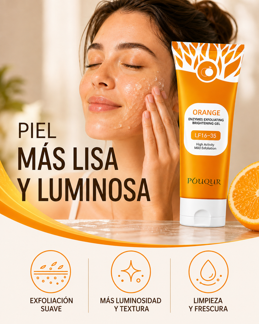 ORANGE - Gel exfoliante facial hidratante (100g)