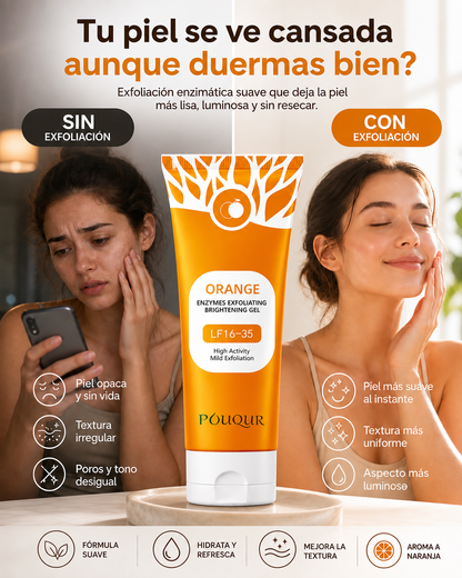 ORANGE - Gel exfoliante facial hidratante (100g)