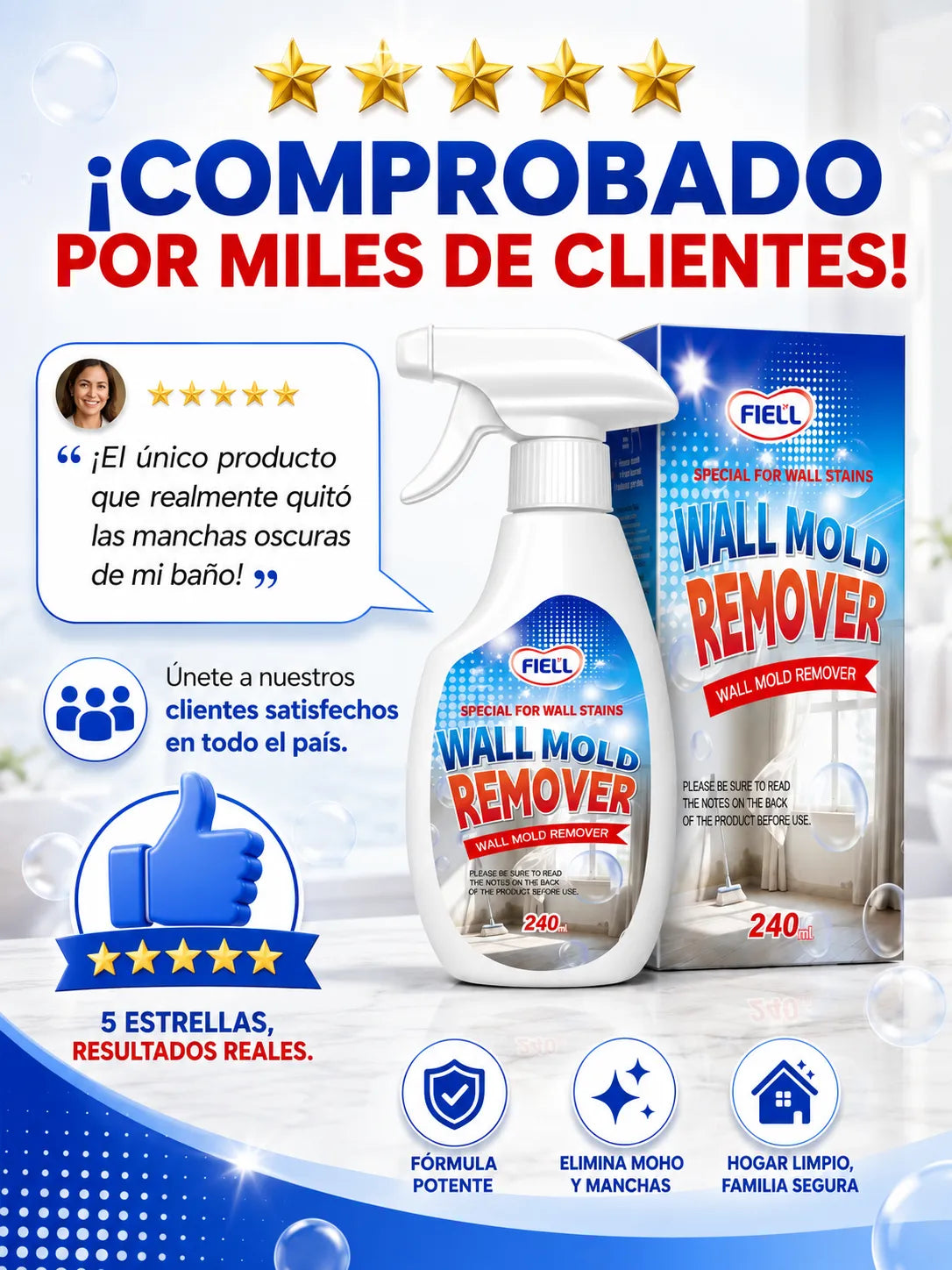 Wall Mold Remover Spray (240ml)