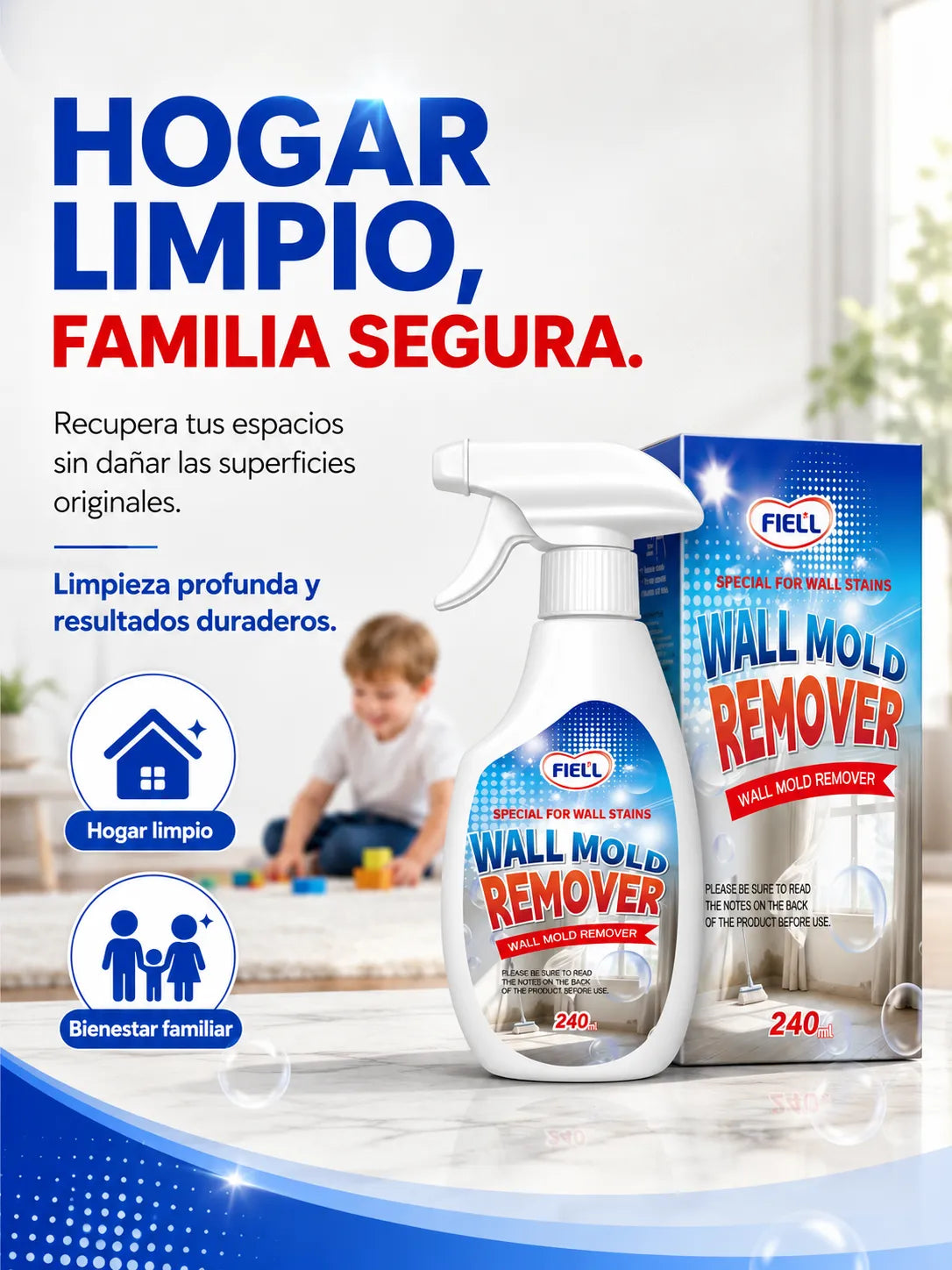 Wall Mold Remover Spray (240ml)