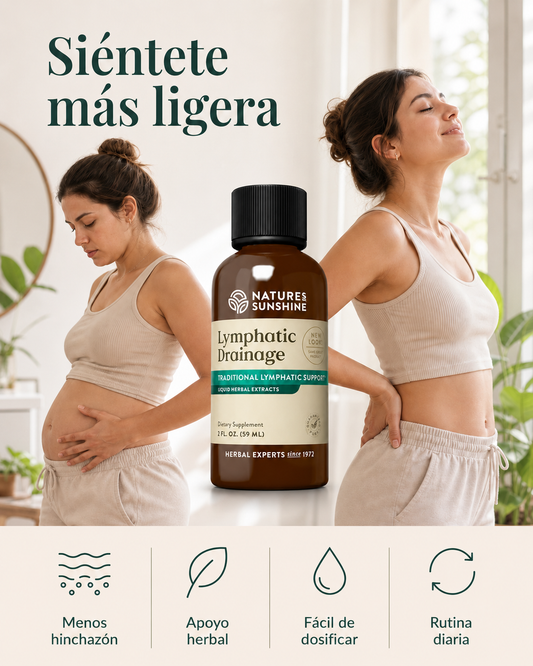 Lymphatic Drainage - Gotas de drenaje linfático para aliviar la hinchazón y deshinchar (59ml)