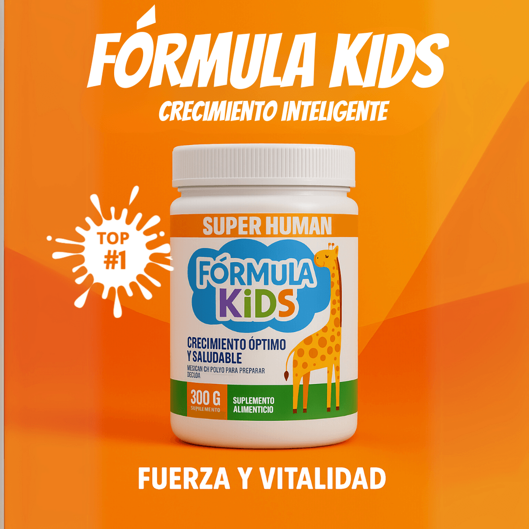 Fórmula Kids - Fórmula para un Crecimiento Óptimo y Saludable (300 grms)  - SuperHuman™